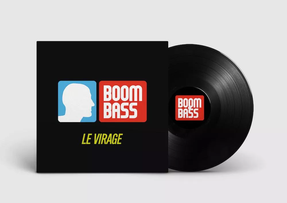 Illustration pour BOOMBASS Le virage Mock-up