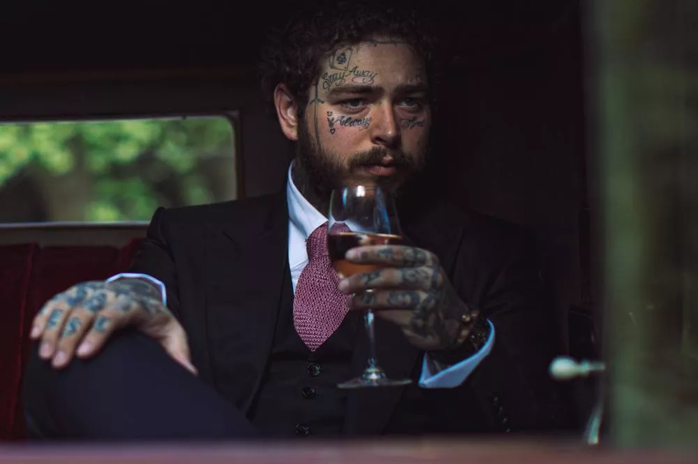 Illustration pour Post Malone lance son propre rosé