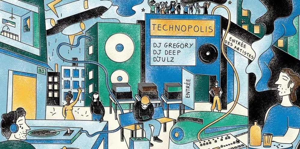 Illustration pour Arte Radio lance Technopolis, le podcast qui raconte la vraie vie des DJs
