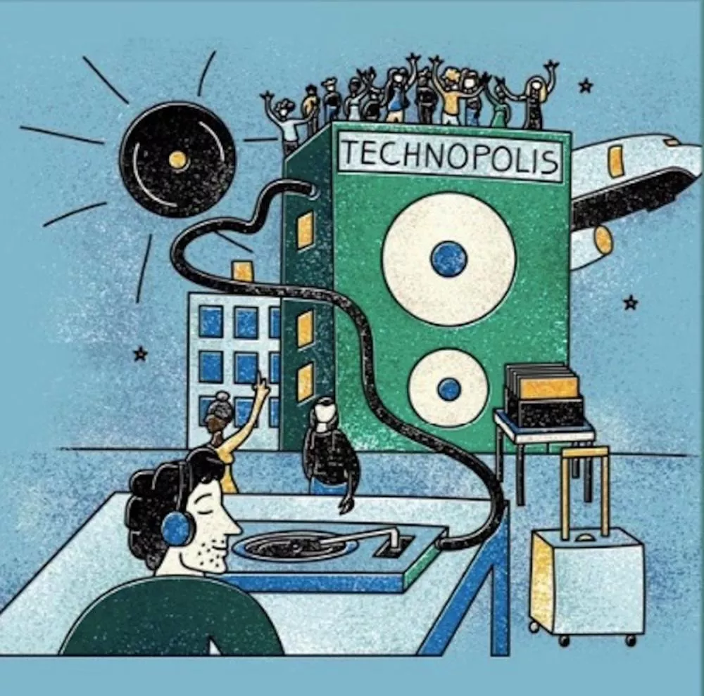 Illustration pour Technopolis_arteradio_podcast