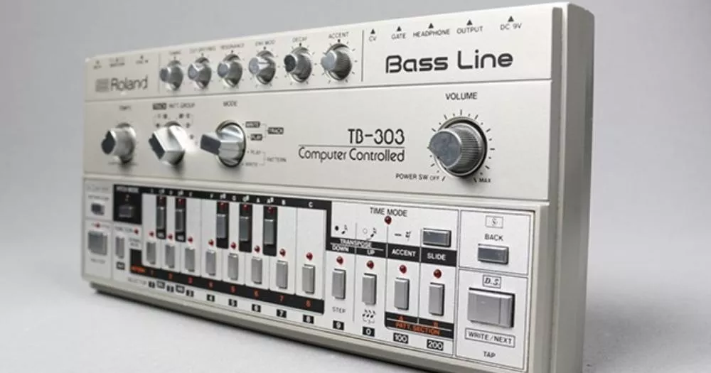 Illustration pour Roland-TB-303-Cover