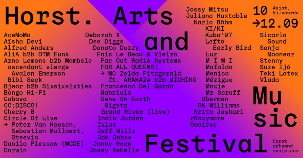 Illustration pour Horst Arts &#038; Music Festival