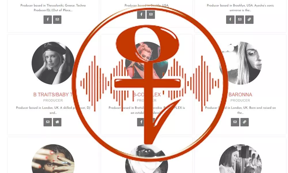 Illustration pour In The Key Of She&nbsp;: un annuaire pour les artistes féminines, trans et non-binaires