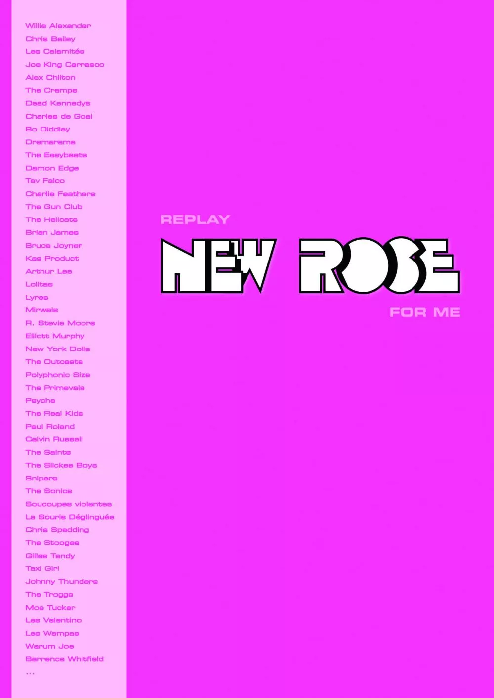 livres Replay New Rose For Me