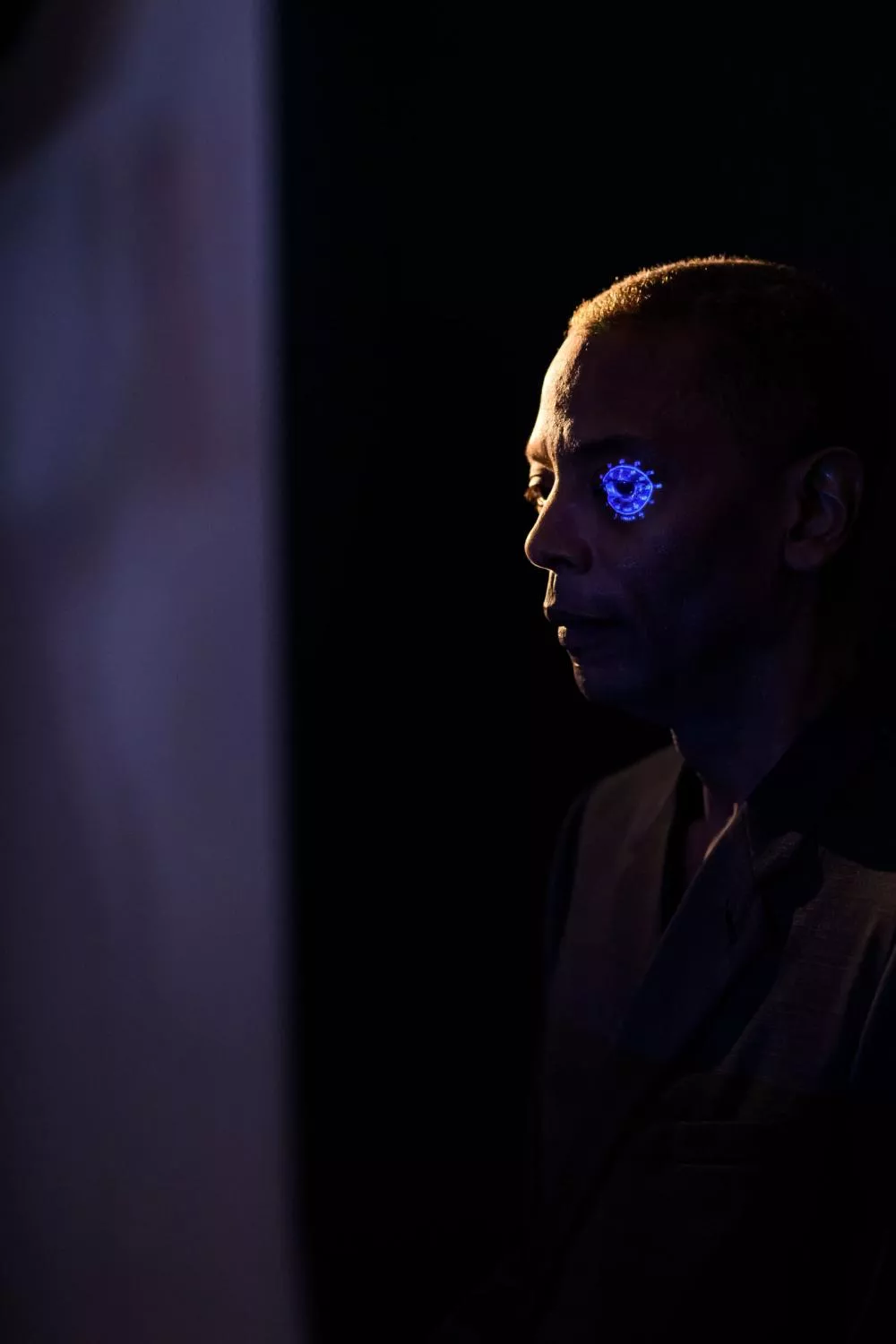 Illustration pour Jeff Mills Shooting The Eyewitness © Jacob KHRIST