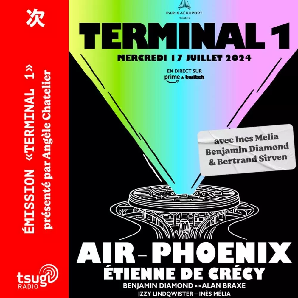 Illustration pour Angèle Chatelier présente « Terminal 1 » avec Ines Melia Benjamin Diamond &#038; Bertrand Sirven