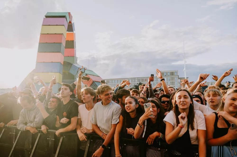 Illustration pour Béton Festival 2024, la puissance du port du Havre