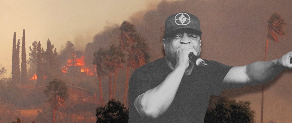 Chuck D Public enemy incendies los angeles 2025