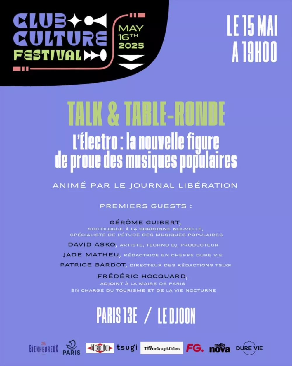 affiche club culture