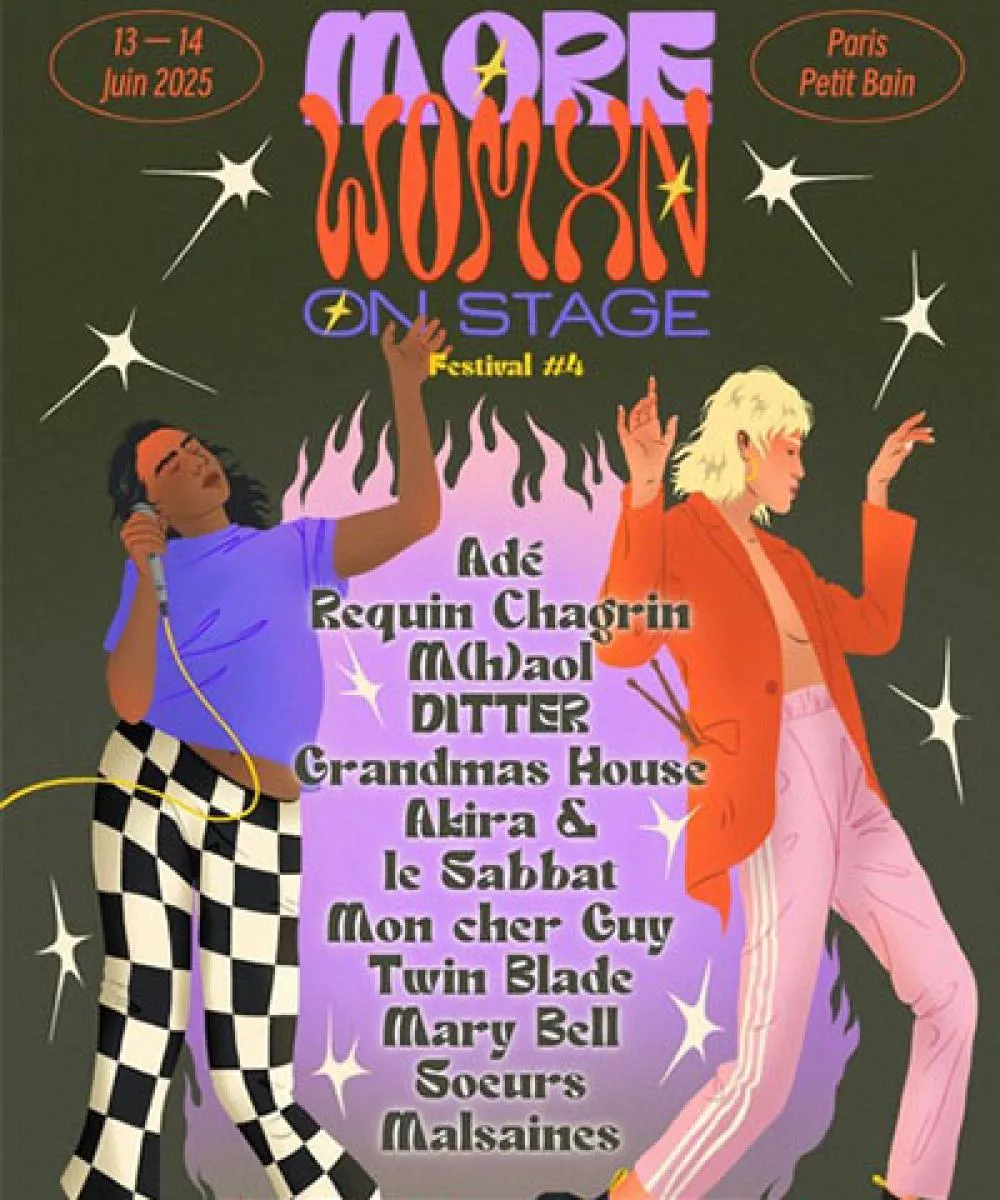 Illustration pour More Womxn On Stage, le festival s&rsquo;accorde au féminin