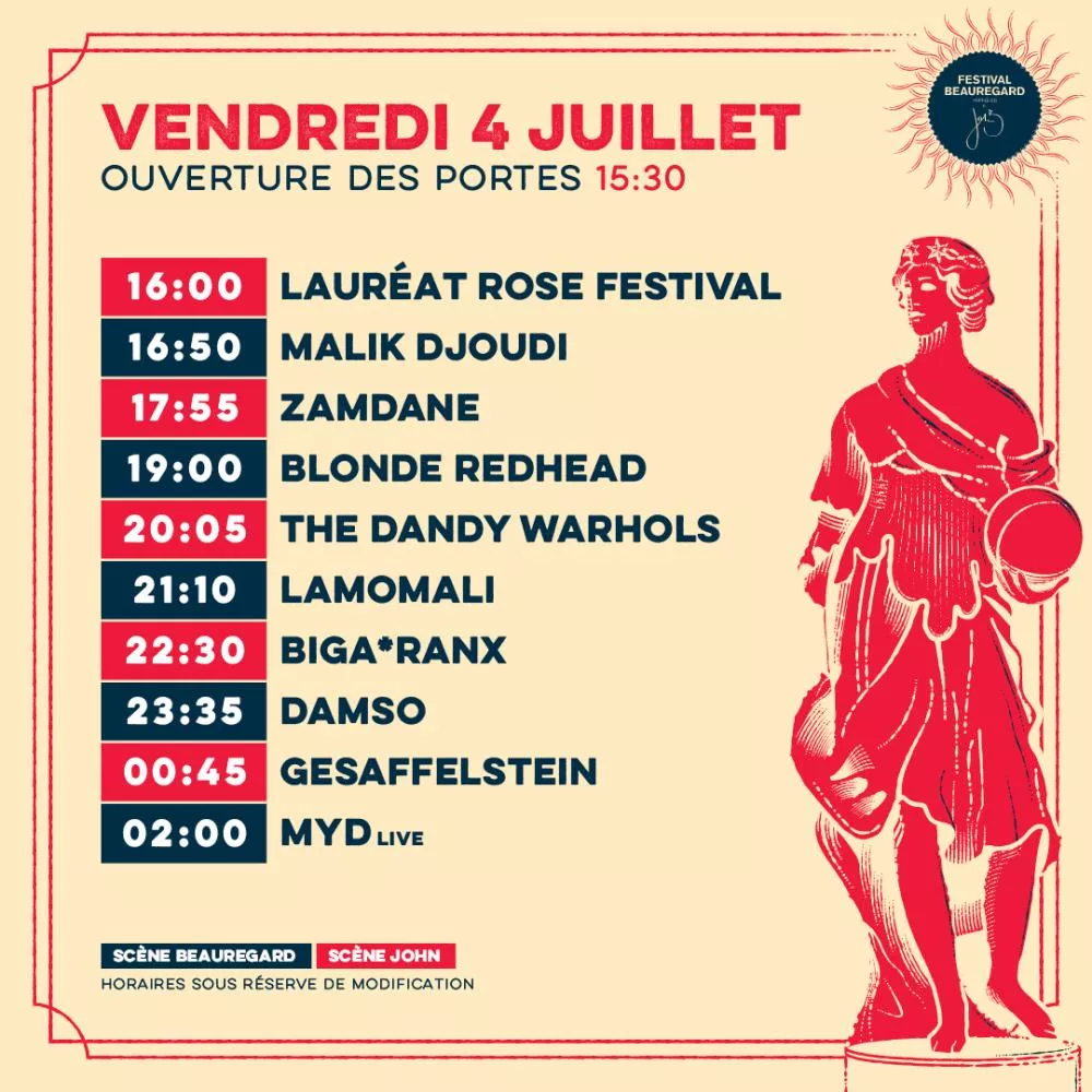 Illustration pour 04-VEN-FB25-LineUp-1080&#215;1080