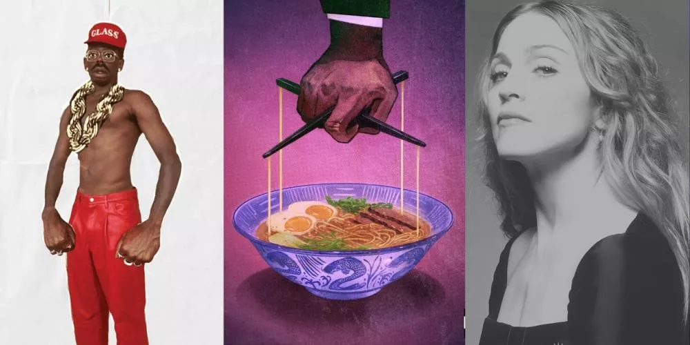 Don't Tap the Glass © Tyler The Creator, Alfredo 2 © Freddie Gibs & The Alchemist, Veronica Electronica © Madonna