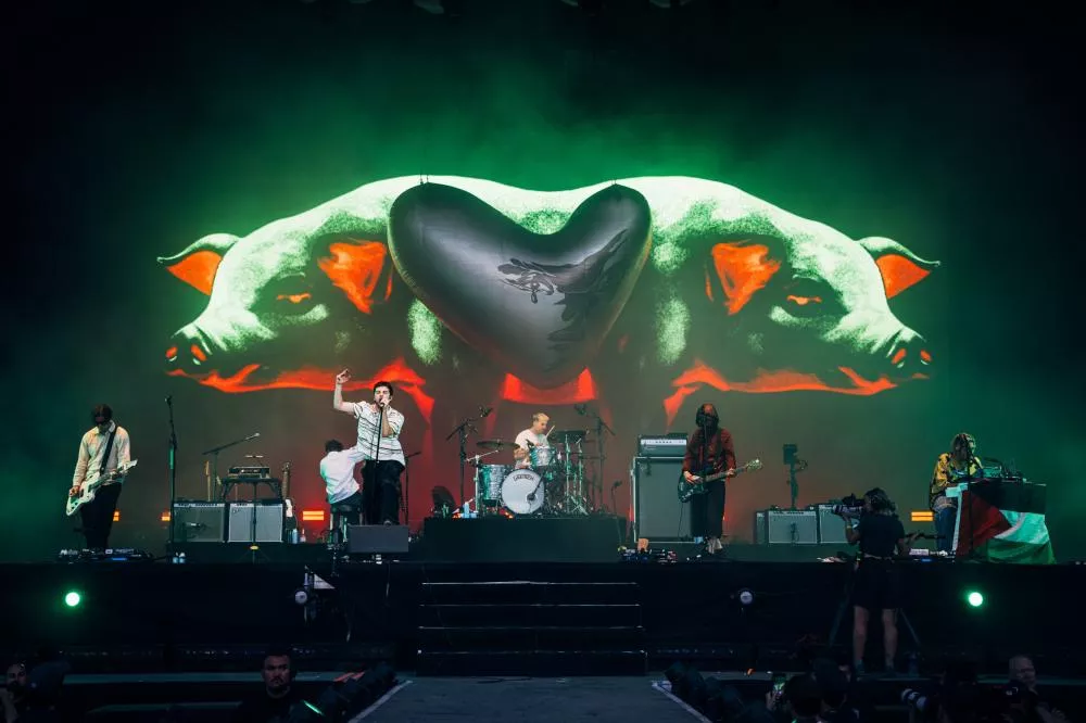 Fontaines D.C. à Rock en Seine, 25/08/25 © Olivier Hoffschir