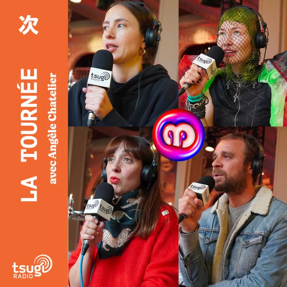 Illustration pour MaMA Festival avec Citron Sucré, Camille Doe, Cyril Mokaeish, Eddie Aubin, Mathilde Carmet et Charlotte Decroix (ADAMI) et Juste Shani en live