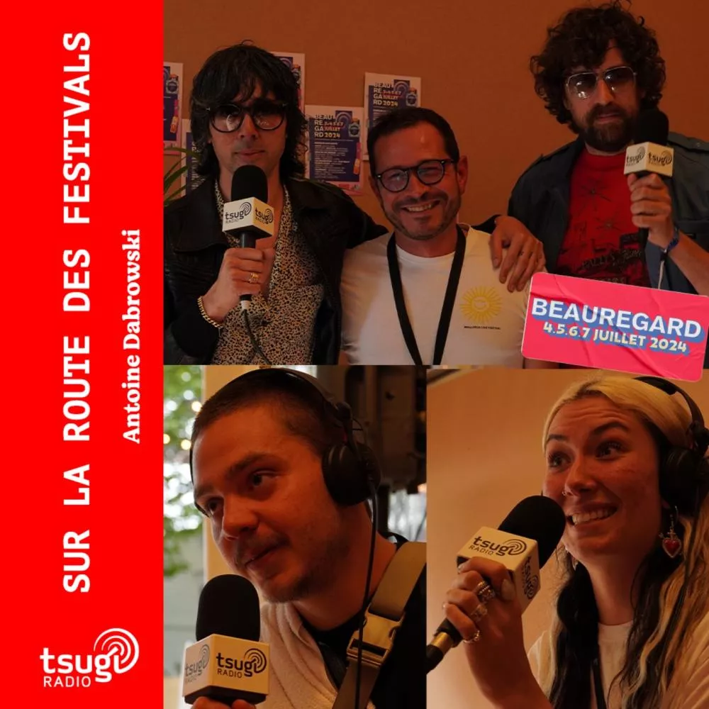 Illustration pour En direct de Beauregard avec Justice, Nieve Ella, Jean et l&rsquo;équipe du festival