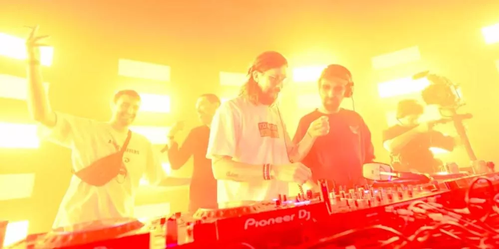 Thomas Bangalter, Fred again.., Busy P et Erol Alkan © Capture d'Écran Youtube – Daft Radio