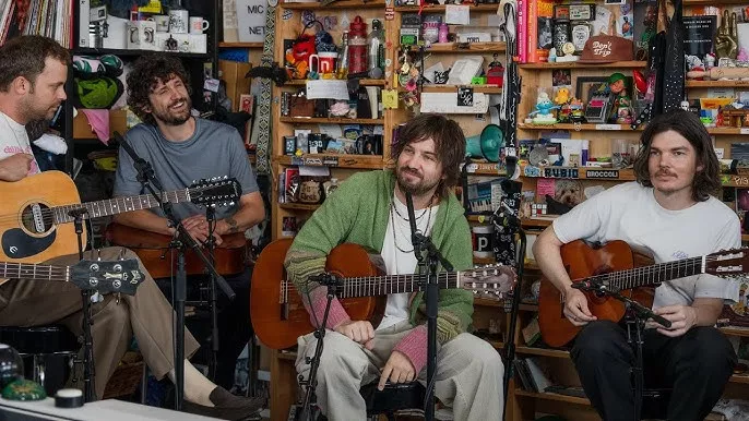 Capture d'écran Tiny Desk Tame Impala © NPR