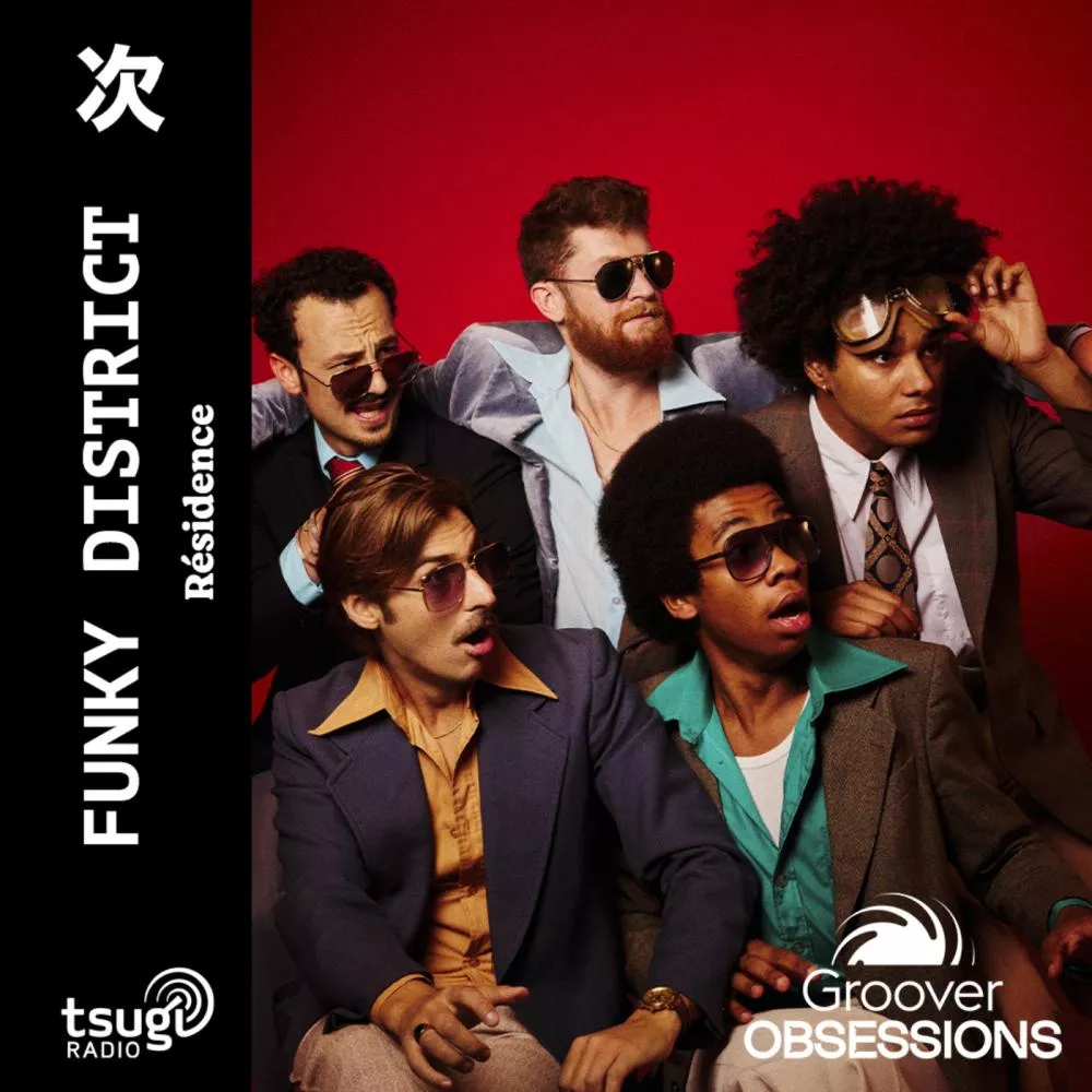 Illustration pour Groover Obsessions avec Funky District · Décembre 2025