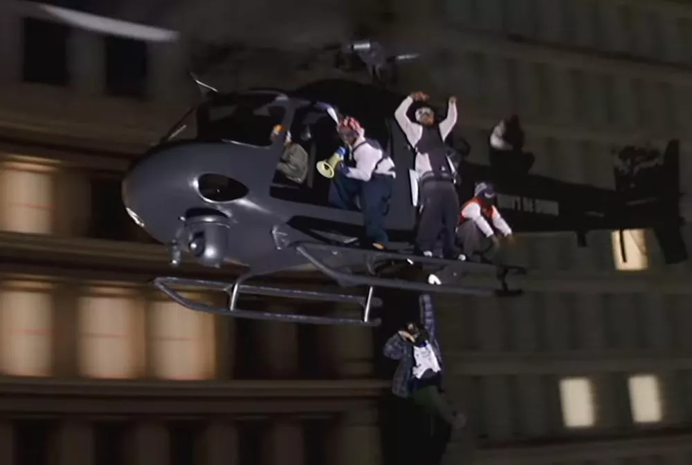 Capture d'écran du clip "Helicopter" d'A$AP Rocky © DR