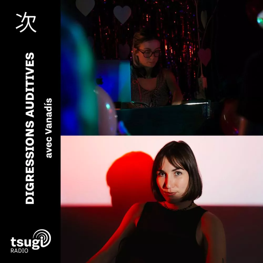 Illustration pour Digressions Auditives · Vanadís invite Eva Loza B2B Louise Arnaque