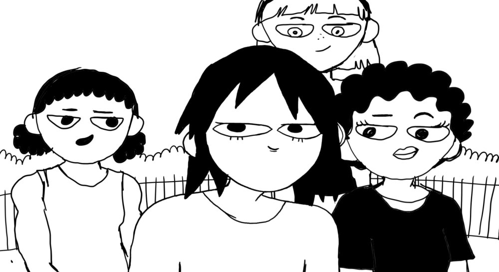 Capture d'écran YouTube du clip de "ça pik un peu quand même" Miki / Émile Tronche