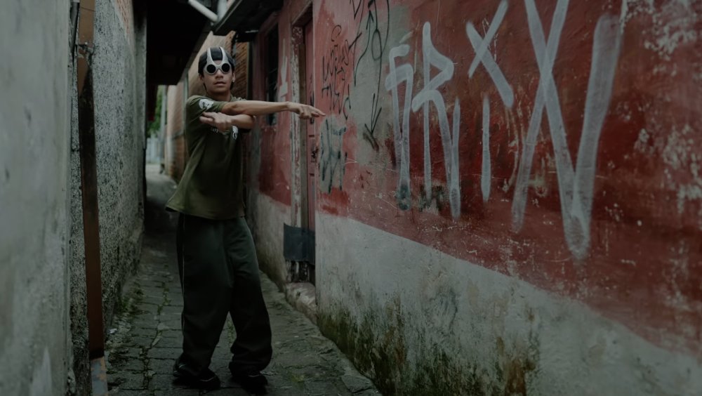 Capture d'écran YouTube du clip du morceau "Mexe mexe" Gordo