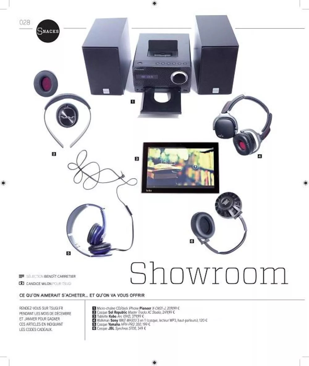 Illustration pour Concours shopping Tsugi 68&nbsp;: gagnez des casques et une micro-chaîne