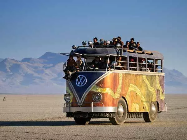 Illustration pour Burning Man&nbsp;: quand l&rsquo;élite de la Silicon Valley gâche la fête