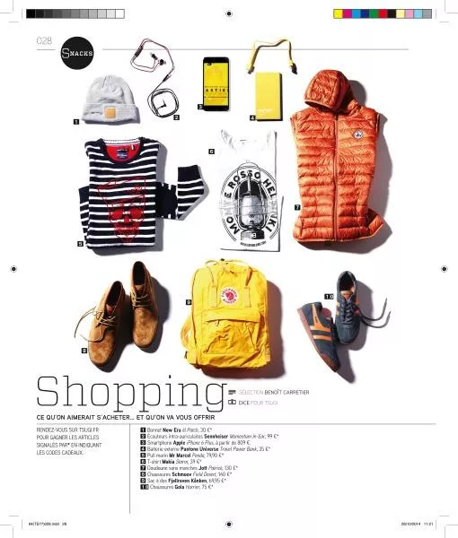 Illustration pour Concours shopping 77&nbsp;: des écouteurs Sennheiser, un t-shirt Makia et des chaussures Gola à gagner