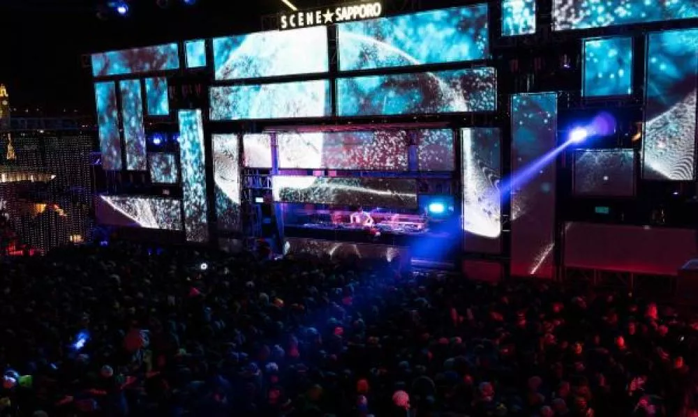 Illustration pour En direct de l’ouverture de l’Igloofest à Montréal