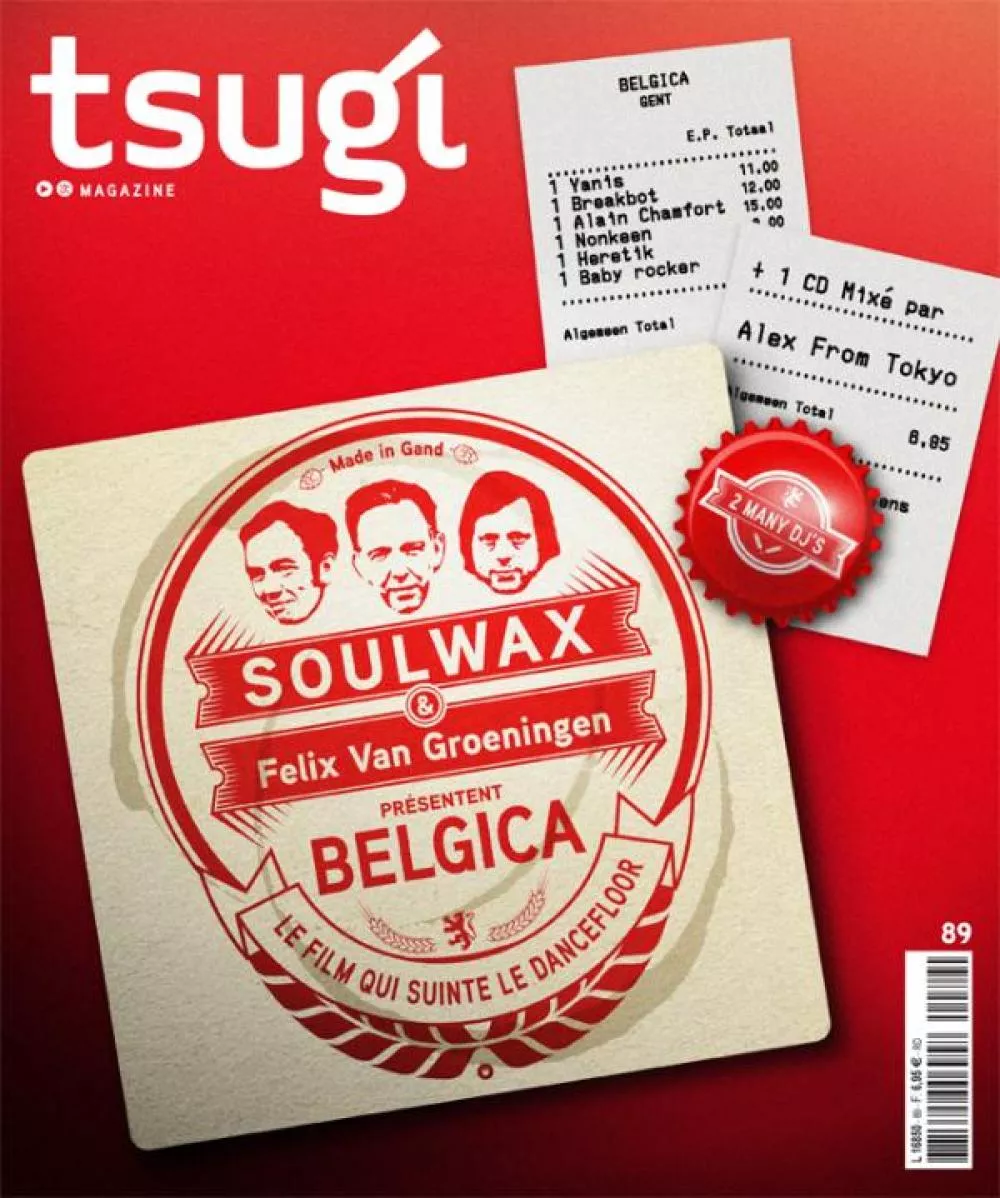Illustration pour Soulwax en couverture du Tsugi n°89, en kiosque le 10/02