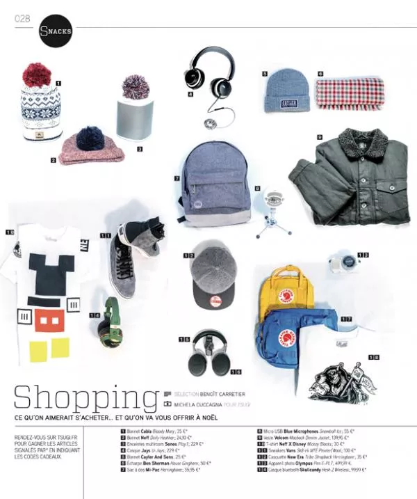 Illustration pour Concours shopping Tsugi 88&nbsp;: Une enceinte multiroom et des sacs à dos Fjällräven à gagner