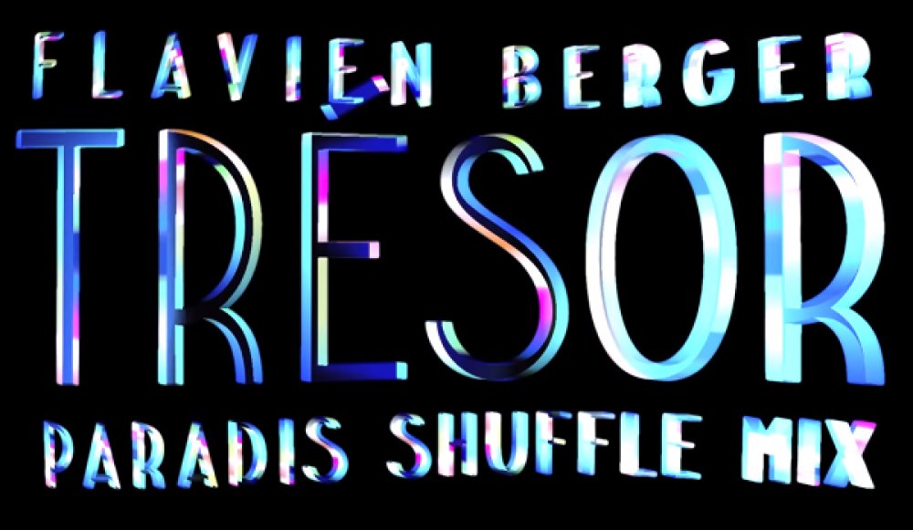 Illustration pour Paradis a remixé « Trésor » de Flavien Berger