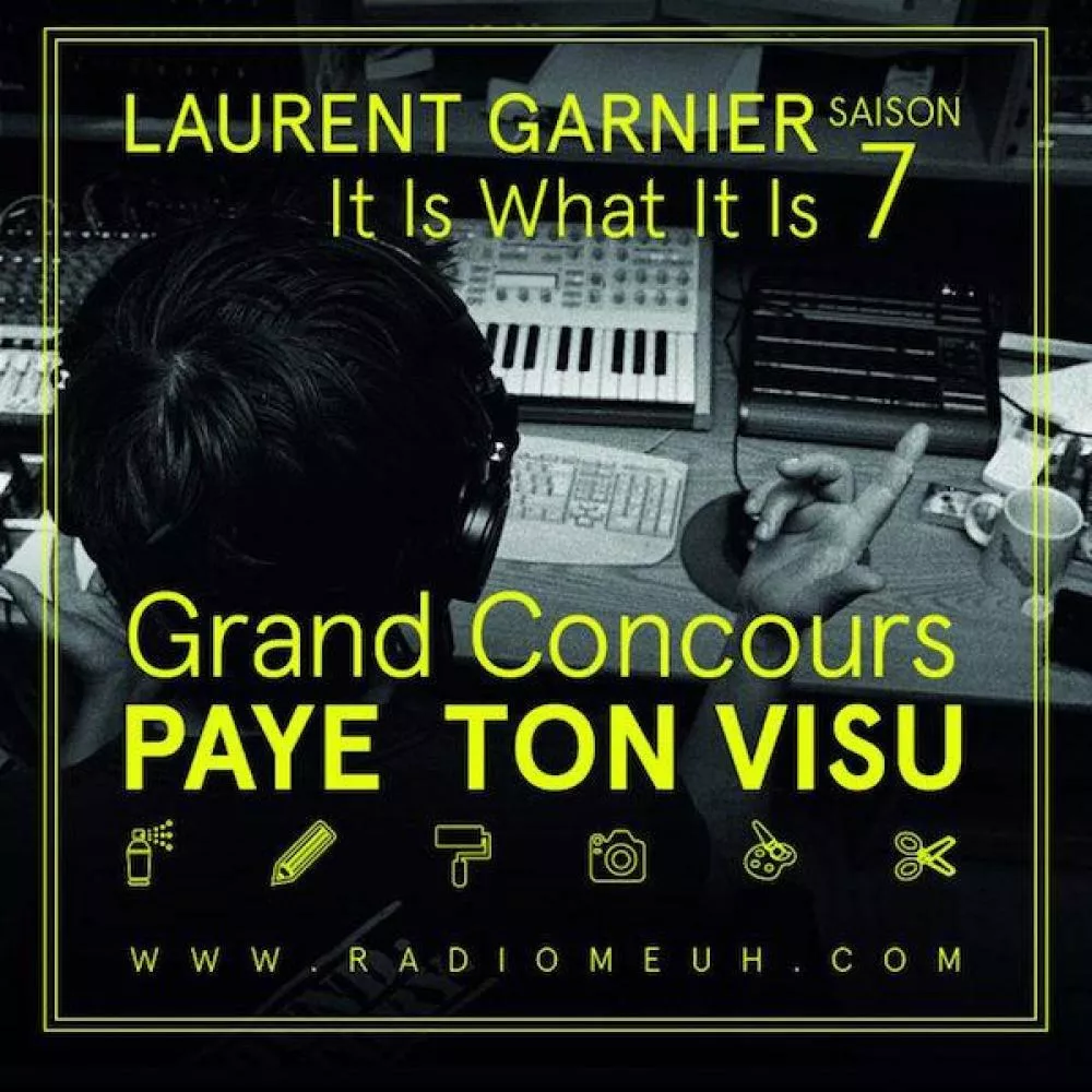 Illustration pour Devenez graphiste pour Laurent Garnier avec RadioMeuh !