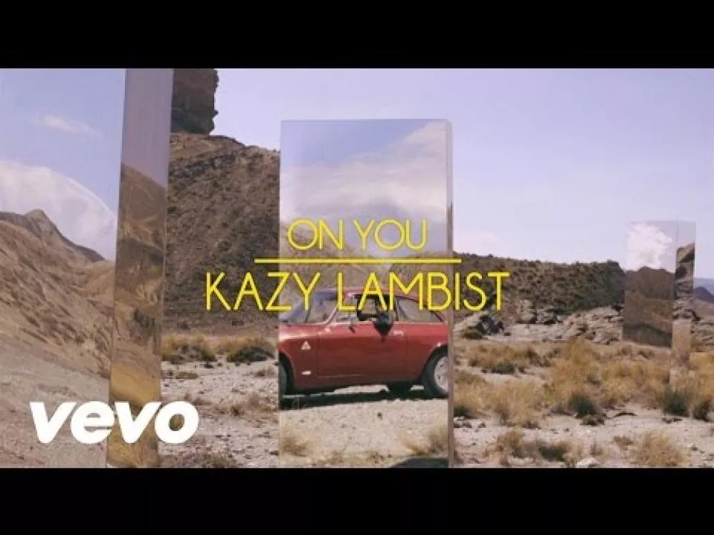 Illustration pour Danser les yeux bandés sur le clip de Kazy Lambist, « On You »