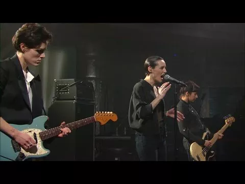 Illustration pour Live&nbsp;: les Savages invitées par Stephen Colbert