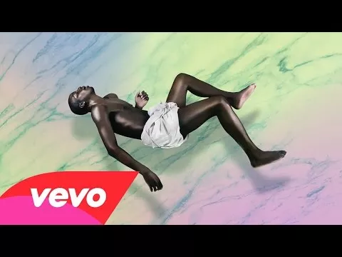 Illustration pour « MDR », clip statique et lumineux pour Petite Noir