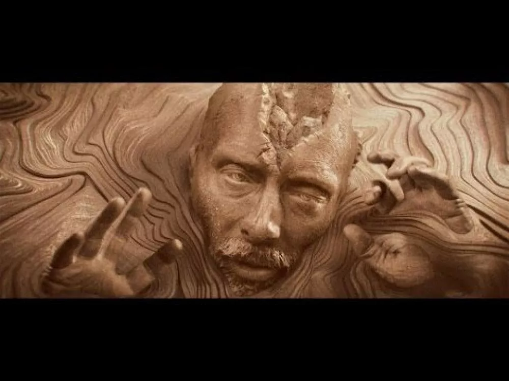 Illustration pour Clip&nbsp;: Atoms For Peace – « Before Your Very Eyes »