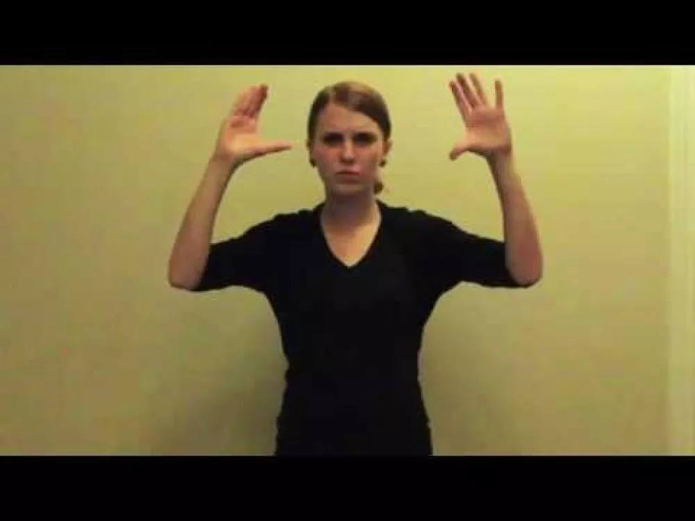 Illustration pour Une jeune femme reprend « Lose Yourself » d&rsquo;Eminem en langue des signes