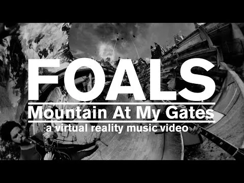 Illustration pour Foals en réalité virtuelle dans la vidéo de « Mountain At My Gates »