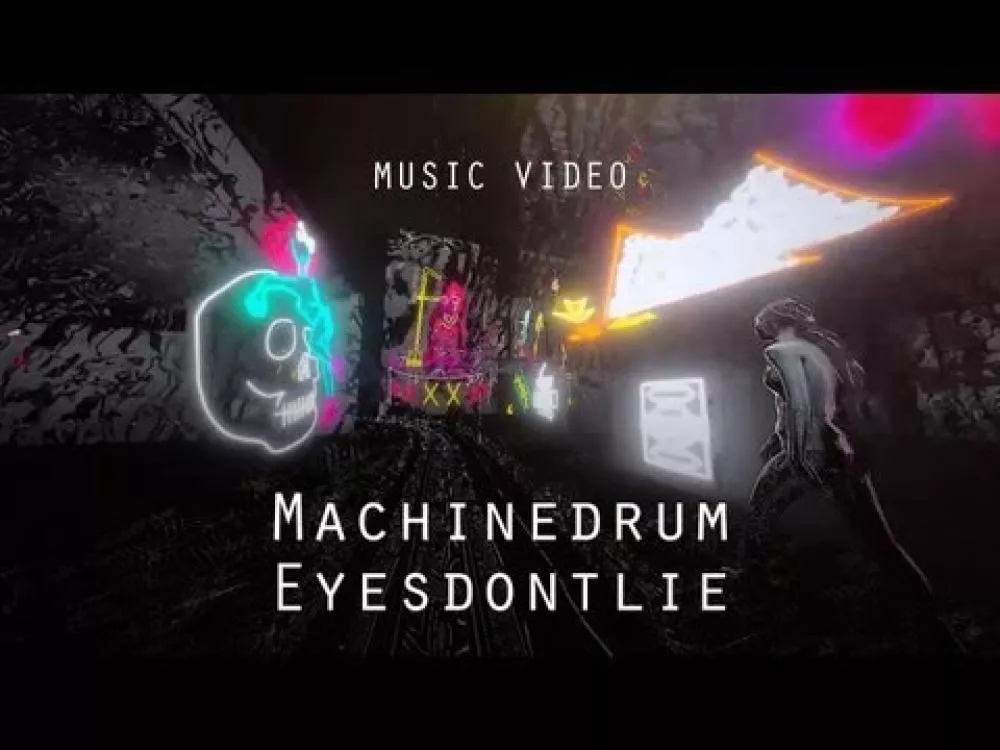Illustration pour Clip&nbsp;: Machinedrum – « Eyesdontlie »