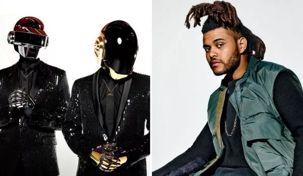 Illustration pour The Weeknd travaillerait avec Daft Punk