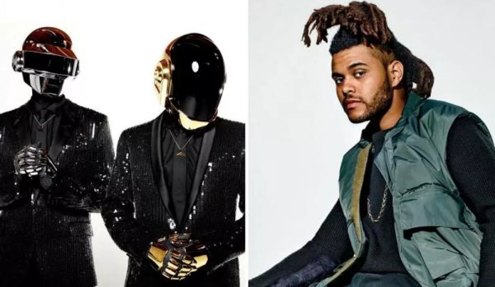 Illustration pour The Weeknd travaillerait avec Daft Punk
