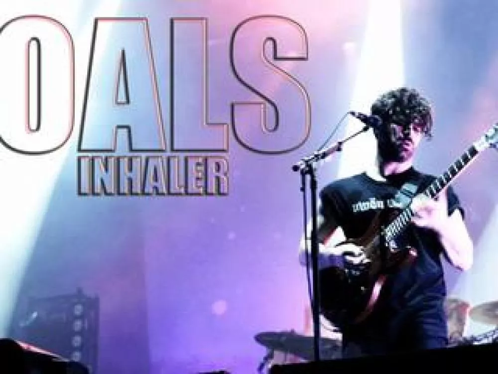 Illustration pour Live&nbsp;: « Inhaler » de Foals à Art Rock