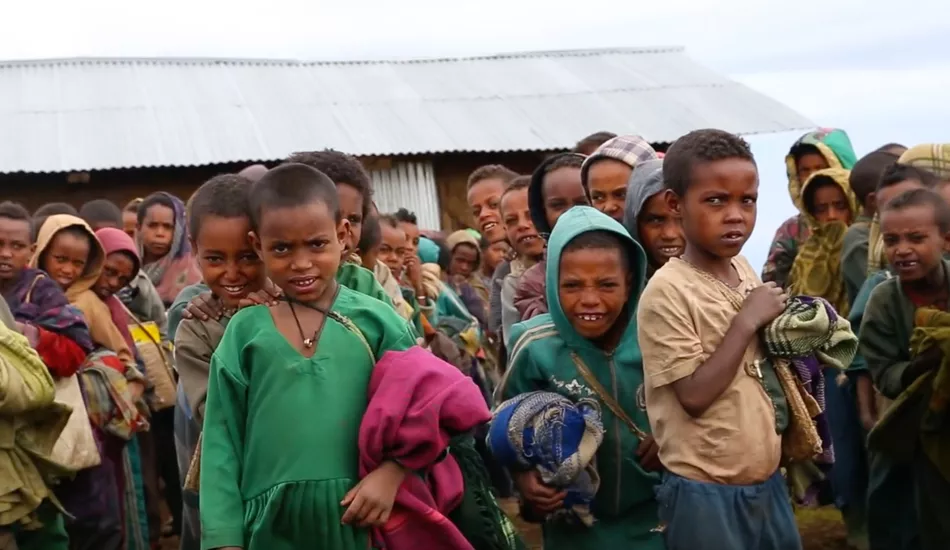 Illustration pour Voyage en terre éthiopienne dans le clip de Fakear pour « Ankara »