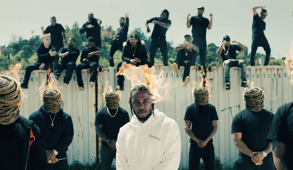 Illustration pour Le nouveau clip flamboyant de Kendrick Lamar