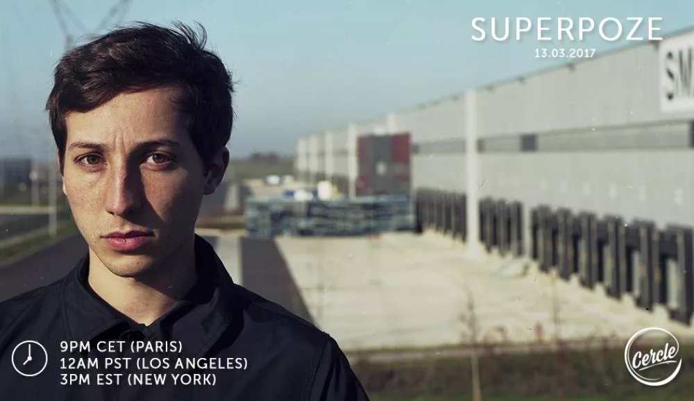 Illustration pour Concours&nbsp;: assistez à un concert de Superpoze en tout petit comité grâce à Cercle