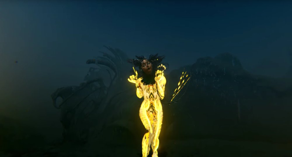 Illustration pour Björk dote son morceau « Notget » d&rsquo;un clip lunaire et futuriste