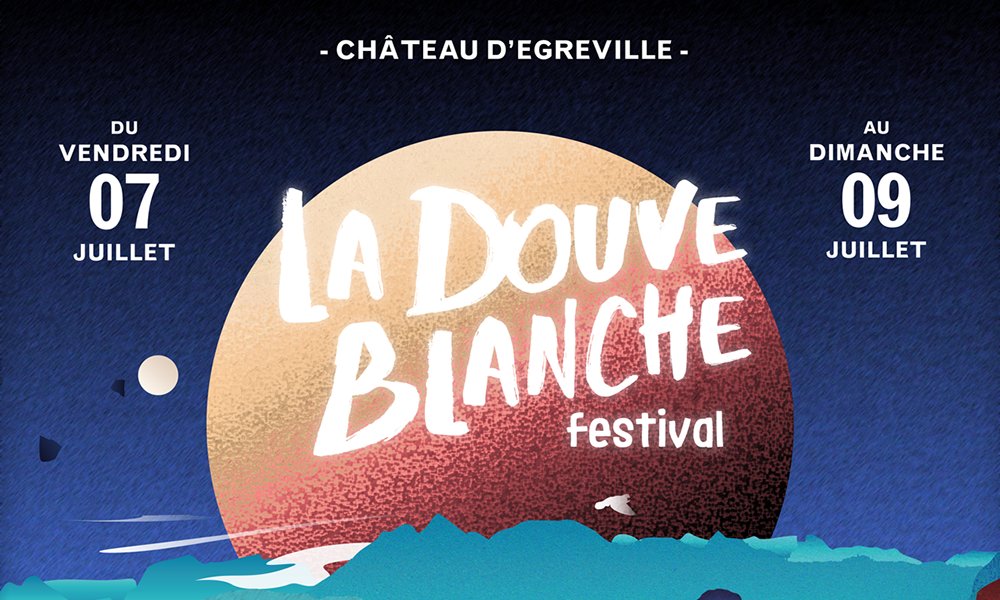 Illustration pour La Douve blanche, chouette festival au pied d&rsquo;un château du XVIème siècle, annonce son line-up
