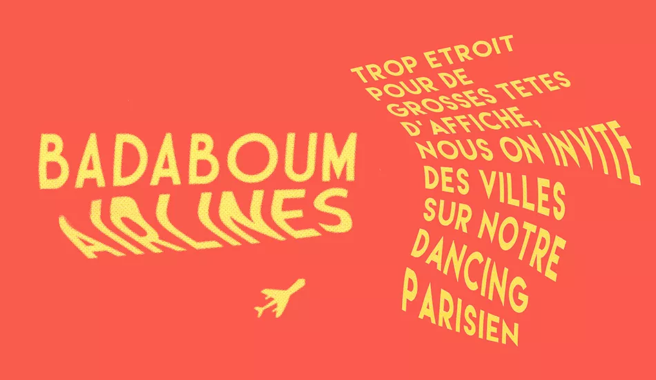 Illustration pour Cet été, Badaboum Airlines ramène à nouveau la scène internationale à Paris